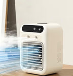 Mini Air Cooling Fan – Portable Water Mist Desk Fan